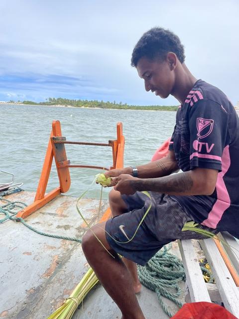 Neem de veerboot naar Restinga de Baía Formosa