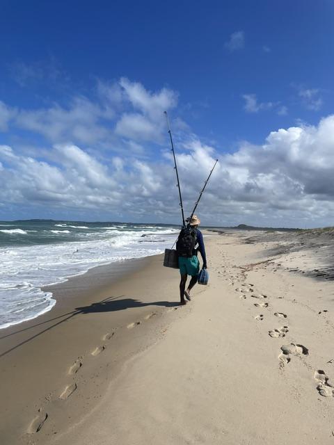 Pesca em Barra de Cunhaú